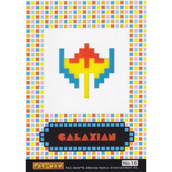 【No.16 GALAXIAN】 ブシロード トレーディングカード コレクションクリア パックマン