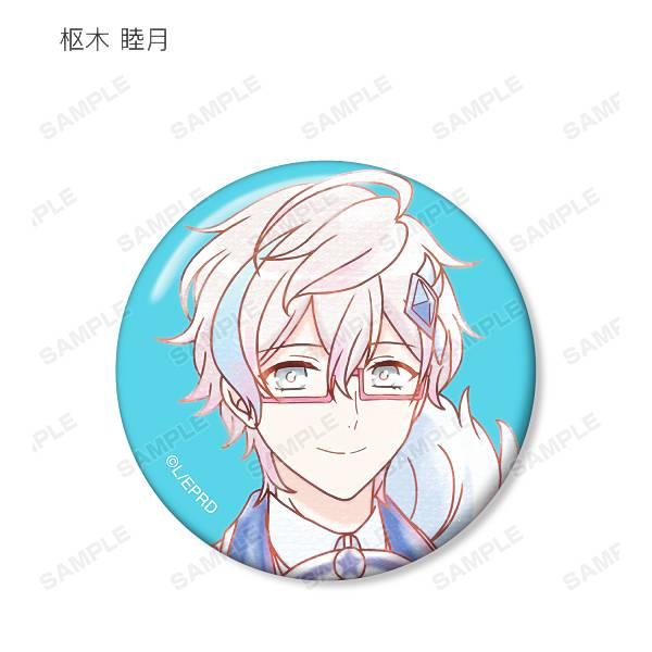 【枢木睦月】 アイ★チュウ トレーディングAni-Art aqua label缶バッジ Ver.A