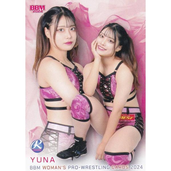 BBM 女子プロレスカード 143 YUNA(ROOKIE) (レギュラーカード) 2024