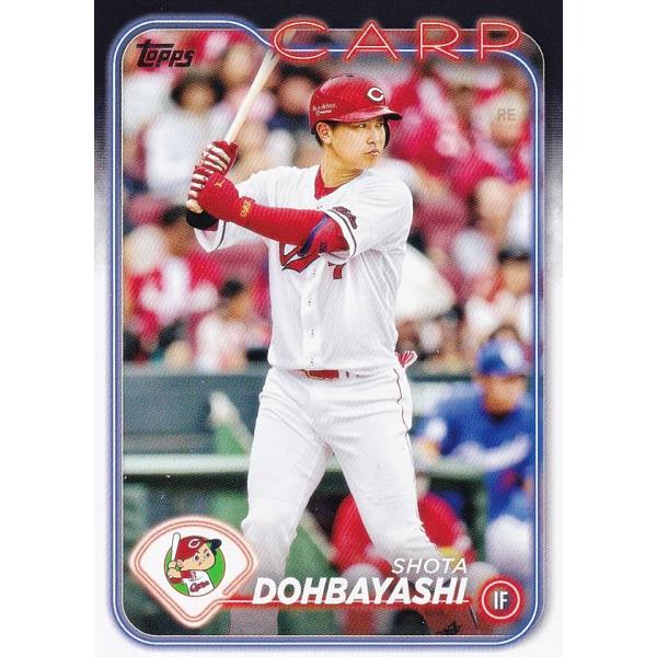 NPB ベースボールカード 100 堂林翔太 広島東洋カープ (ベースカード) 2024 TOPPS