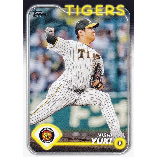 NPB ベースボールカード 200 西勇輝 阪神タイガース (ベースカード) 2024 TOPPS