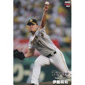 プロ野球チップス2024 第1弾 reg-004 伊藤　将司 (阪神/レギュラーカード)｜lead-netstore