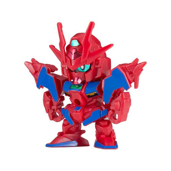【ガンダムダブルオースカイ (レッドカラー)】ガシャプラ SDガンダムビルドダイバーズ02