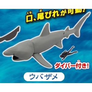 【ウバザメ】あそべる生物フィギュアシリーズ 青き...の商品画像