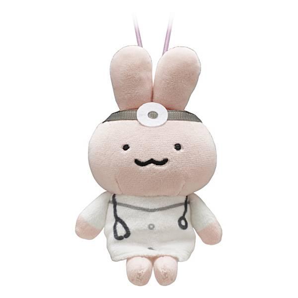 【うさぎ先生】ホワイトタイガーとブラックタイガー お座りぬいぐるみ