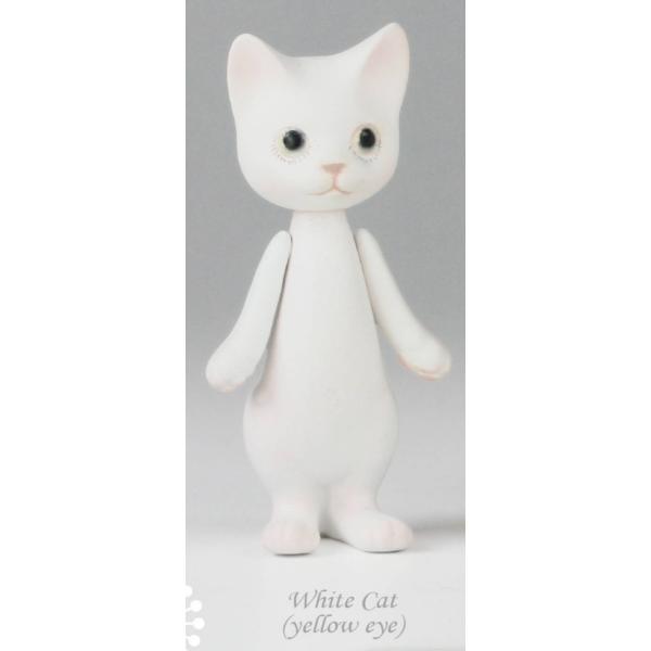 【White Cat(yellow eye)】 porops tiny doll