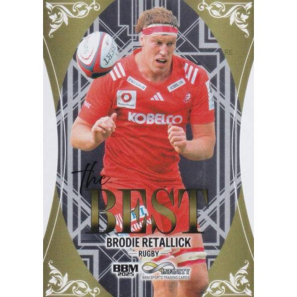 BBM スポーツトレーディングカード TB09 ブロディ・レタリック ラグビー (インサートカード/...