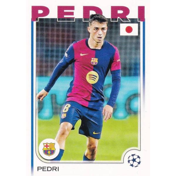 UEFA サッカーカード 174 Pedri FC Barcelona (ベースカード)