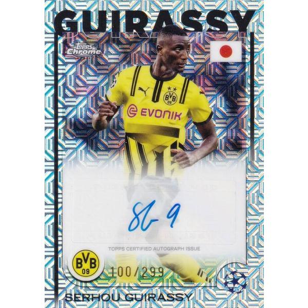 【パラレル 100/299】UEFA サッカーカード CA-SG Serhou Guirassy B...