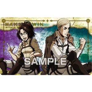 リヴァイ＆エレン＆ハンジ】 進撃の巨人 ビジュアル色紙コレクション