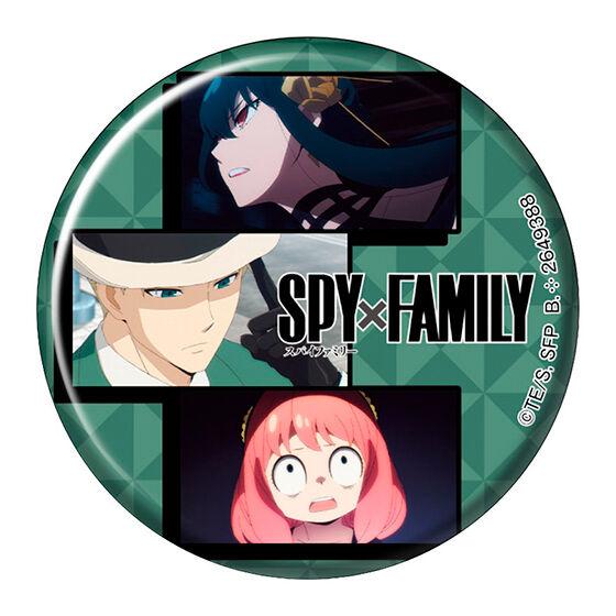 【ホログラム缶バッジ フォージャー家B】SPY×FAMILY　あそーとこれくしょん2