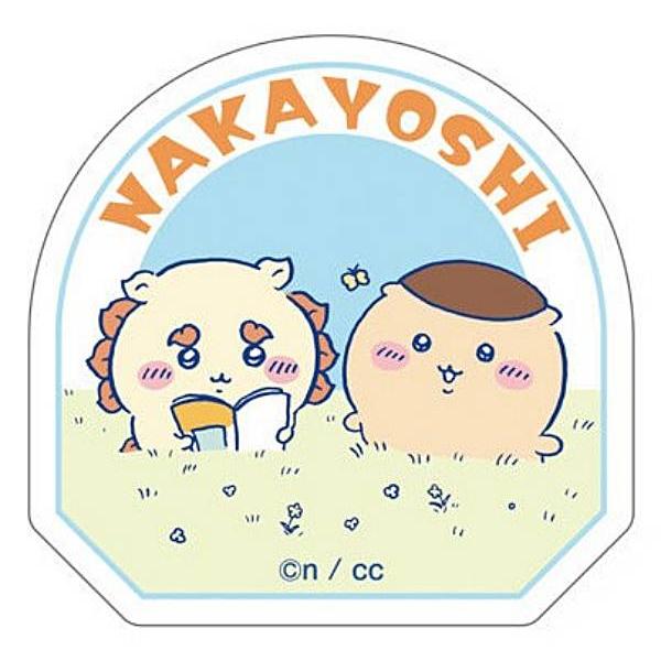 【シーサー＆くりまんじゅう (仲良し)】ちいかわ ダイカットステッカー付きグミ 4 ※ステッカーのみ