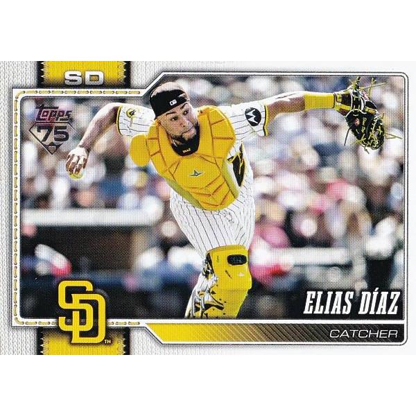 MLB ベースボールカード 28 Elias Diaz サンディエゴ・パドレス (BASE/BASE...