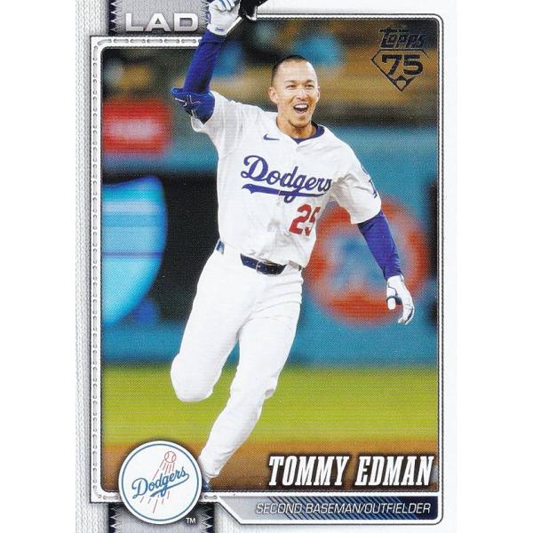MLB ベースボールカード 222 Tommy Edman ロサンゼルス・ドジャース (BASE/B...