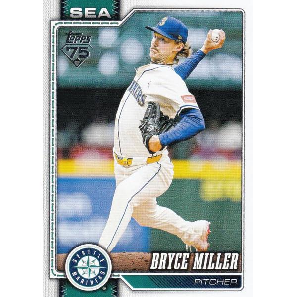 MLB ベースボールカード 331 Bryce Miller シアトル・マリナーズ (BASE/BA...