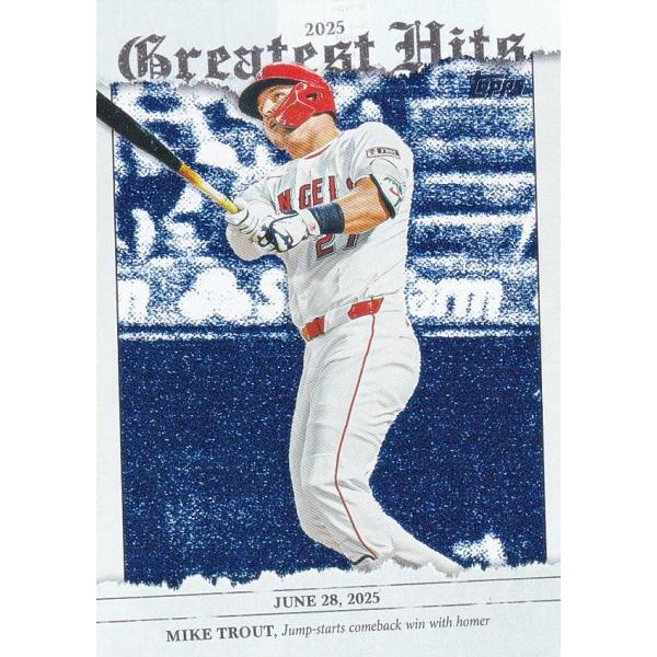 MLB ベースボールカード GH-14 Mike Trout ロサンゼルス・エンゼルス (INSER...