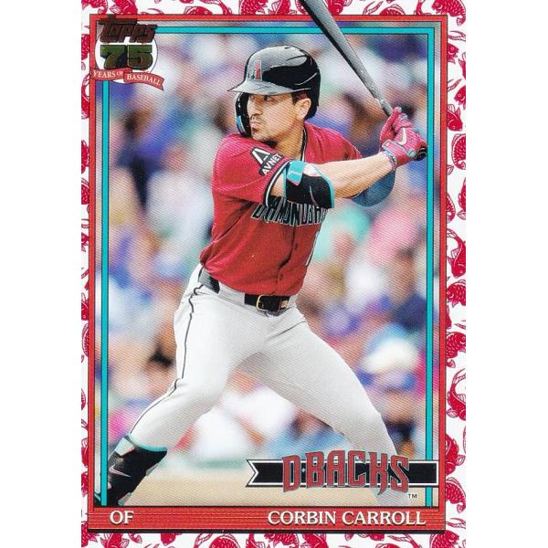 MLB ベースボールカード T91-58 Corbin Carroll アリゾナ・ダイヤモンドバック...