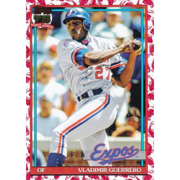 MLB ベースボールカード T91-93 Vladimir Guerrero モントリオール・エクス...