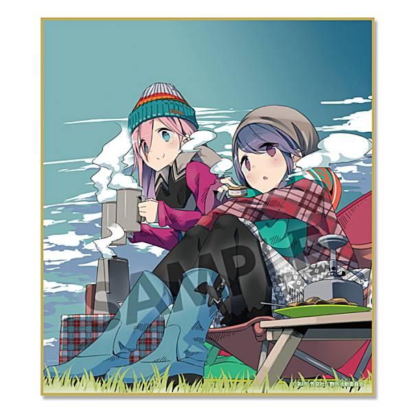 【志摩リン＆各務原なでしこ (A) 】 ゆるキャン△ トレーディングミニ色紙 原作版