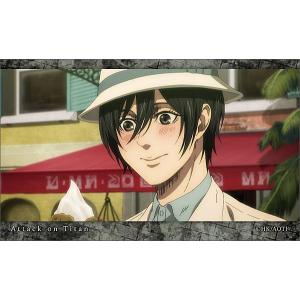 リヴァイ＆エレン＆ハンジ】 進撃の巨人 ビジュアル色紙コレクション