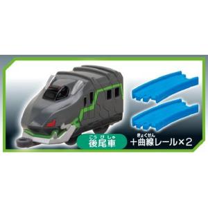 【ファントムシンカリオン（後尾車）+曲線レール×2】カプセルプラレール シンカリオン チェンジ ザ ワールドVer. ファントムシンカリオン