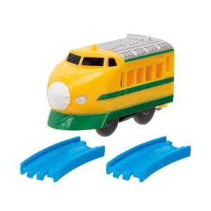 【925形ドクターイエロー後尾車＋直線レール2】カプセルプラレール ドクターイエロー大集合スペシャル