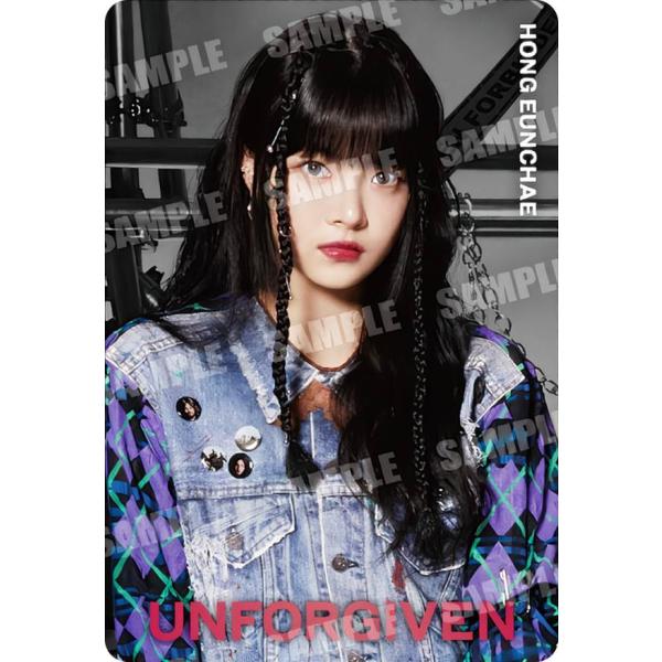 【[箔押し仕様] R-20 ホン・ウンチェ (レア)】 LE SSERAFIM ウエハース