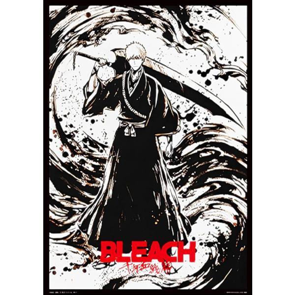 【D賞 黒崎一護 (クリアポスター サイズ：A3) 】 一番くじ BLEACH 千年血戦篇 OP.2...