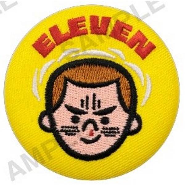 【イレブン】Netflixシリーズ ストレンジャー・シングス 未知の世界 刺繍缶バッジ