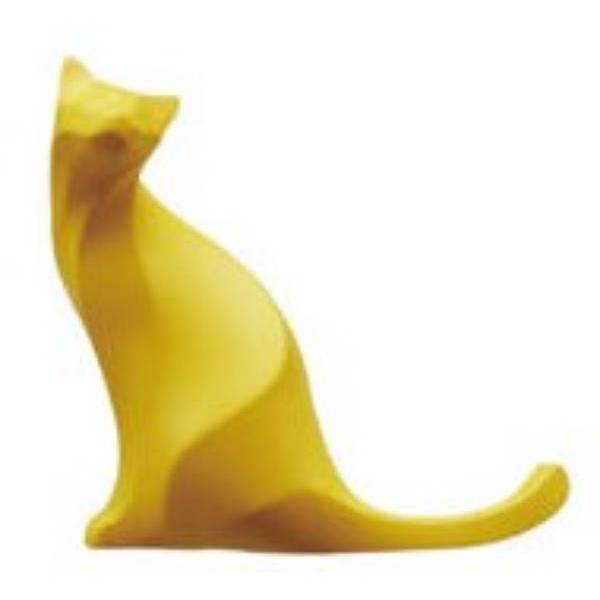 【Sitting Cats（Yellow）】アートユニティブテクニカラー 萩原亮 ザ キャッツ