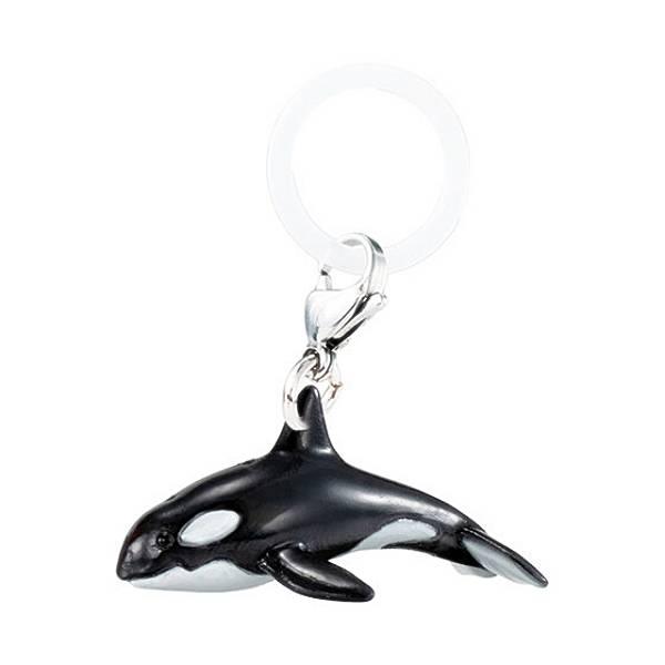 【シャチ】めじるしアクセサリー 雨の海に浮かぶ