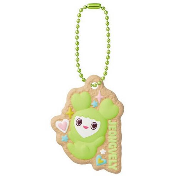 【2.JEONGVELY】TWICE LOVELYS ビスケット＆チャーム ※マスコットチャームのみ