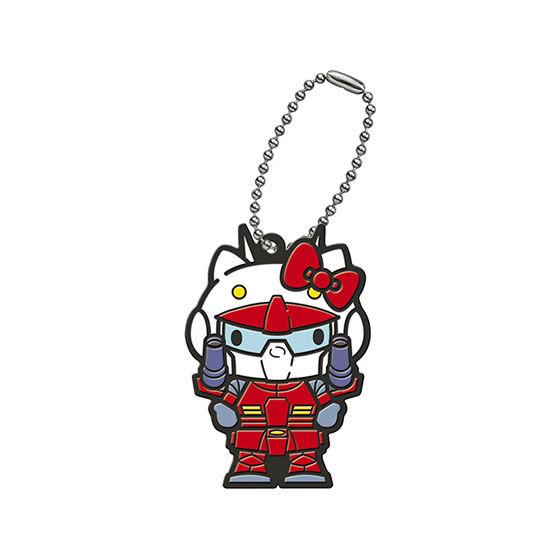 【ガンキャノン】GUNDAM★HELLO KITTY カプセルラバーマスコット