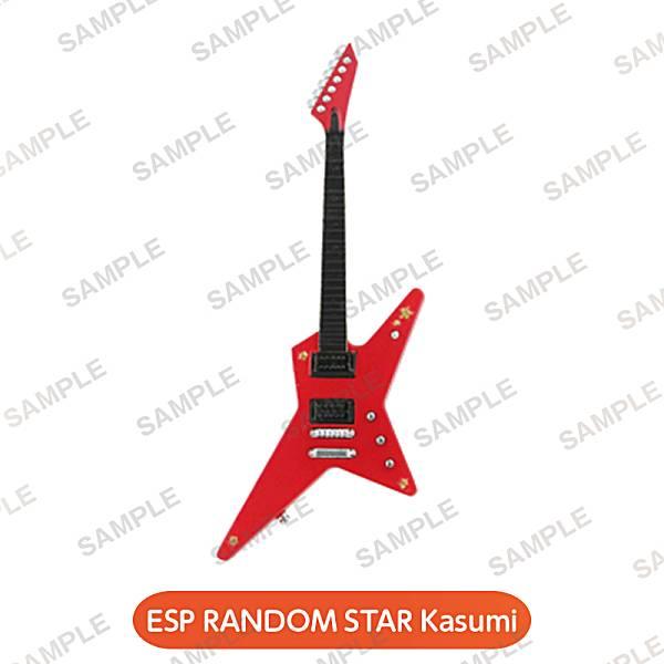 【ESP RANDOM STAR Kasumi】 ESP×バンドリ！ ガールズバンドパーティ！ ギタ...