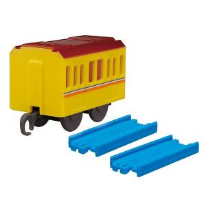 【銀座線1000系（中間車）＋直線レール×２】カプセルプラレール いっしょにあそぼう! 大きなターミナルステーション編
