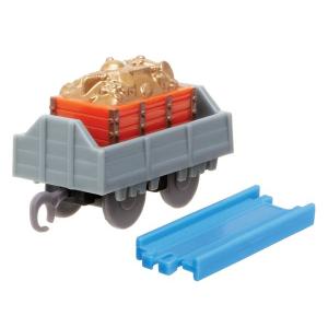 【9.宝箱貨車＋直線レール】 カプセルプラレール きかんしゃトーマス 新しい仲間ブルーノ編