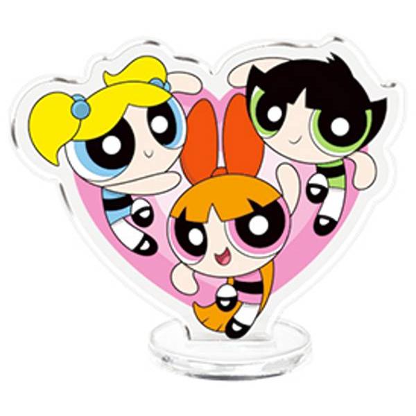 【集合】パワーパフ ガールズ まめキャラスタンド