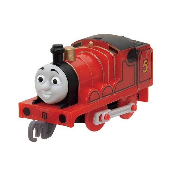 【ジェームス連結パーツ付】カプセルプラレール きかんしゃトーマス しましまのゴードン編