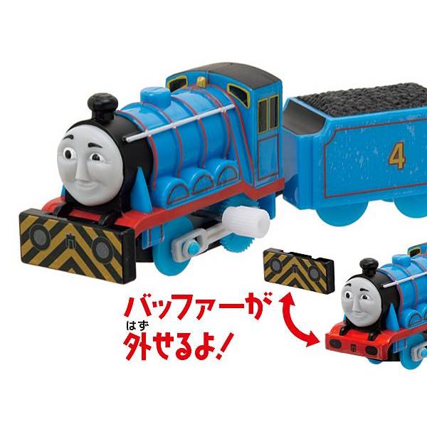 【しましまのゴードンゼンマイ車】カプセルプラレール きかんしゃトーマス しましまのゴードン編