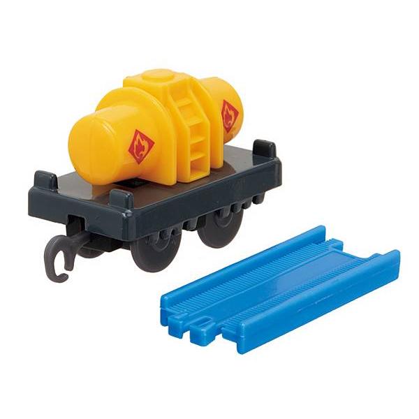 【タンク車＋直線レール】カプセルプラレール きかんしゃトーマス しましまのゴードン編