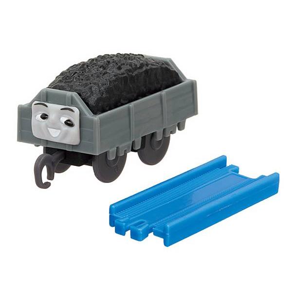 【顔付貨車＋直線レール】カプセルプラレール きかんしゃトーマス しましまのゴードン編