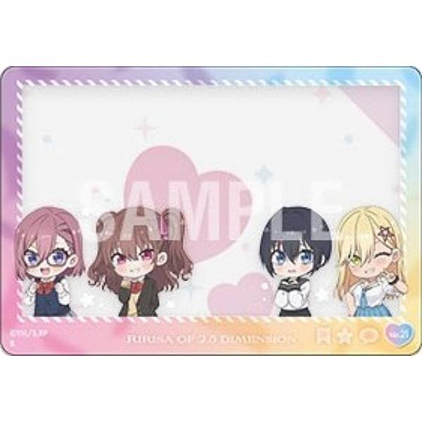 【No.21 天乃リリサ＆橘 美花莉＆ノノア＆喜咲アリア】2.5次元の誘惑 クリアカードコレクション