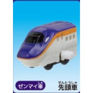 【E8系新幹線つばさ（ゼンマイ車）】カプセルプラレール 過去と未来が交錯する今昔物語編