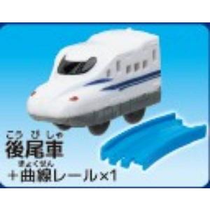 【新幹線 N700S（後尾車）+曲線レール1本】カプセルプラレール 過去と未来が交錯する今昔物語編