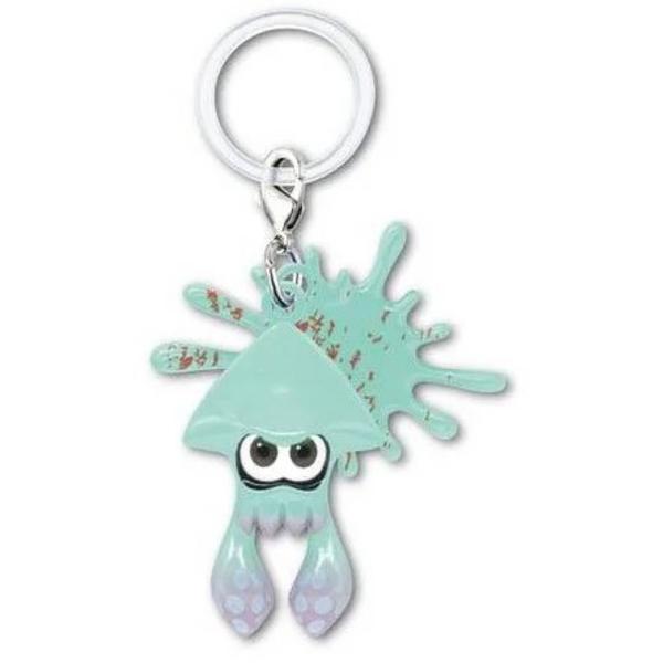 【イカ（ライトブルー）】スプラトゥーン3 アイコンチャームマスコット