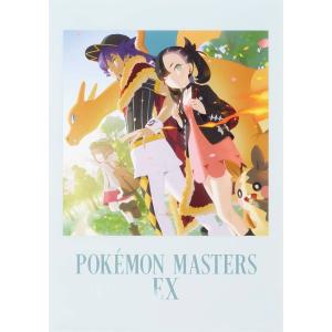 【F賞 ダンデ＆マリィ＆ユウリ ポケマスアート クリアポスター】一番くじ ポケモンマスターズ EX 7th Anniversary 【中古】
