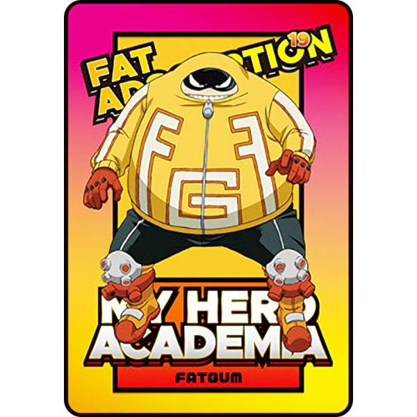 【19 ファットガム】 僕のヒーローアカデミア メタルカードコレクション3