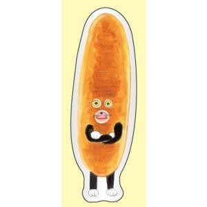【なぞのフランスパン】パンどろぼう ピンバッジ