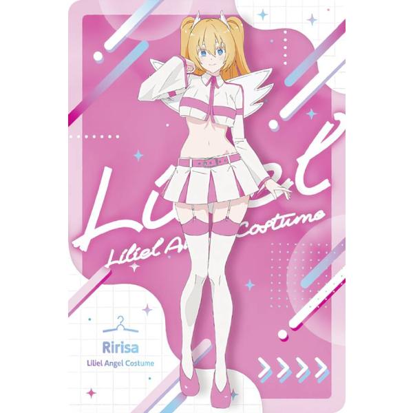 【13 リリエル(天使衣装) (C キャラクターカード) 】 2.5次元の誘惑 ウエハース