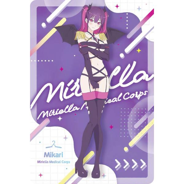 【14 ミリエラ(衛星小隊) (C キャラクターカード) 】 2.5次元の誘惑 ウエハース